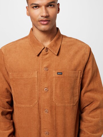 RVCA Between-Season Jacket 'AMERICANA' in Brown