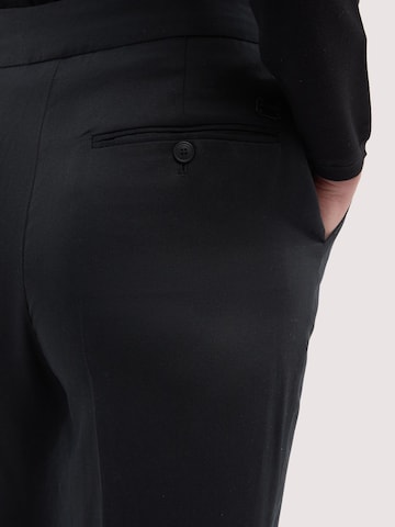 Trussardi - Pierna ancha Pantalón en negro