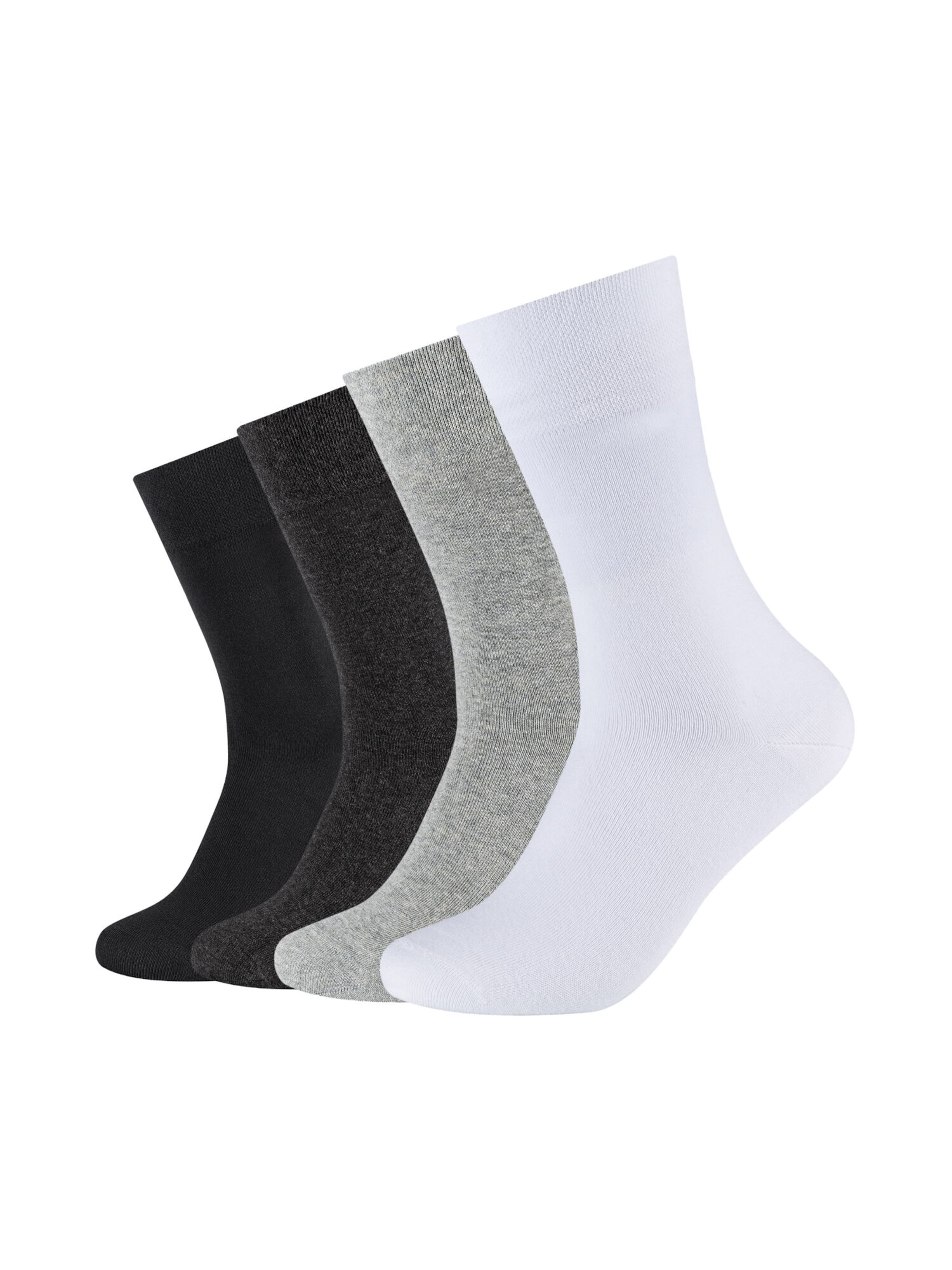 camano Socken in Grau: Vorderseite