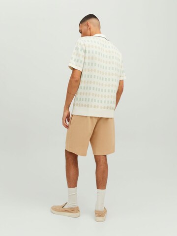 JACK & JONES Regular Pants 'Puck' in Brown