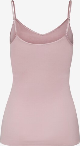 Hanro Top ' Cotton Seamless ' in Roze