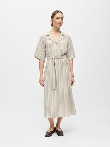 OBJECT Blousejurk 'OBJBelem' in Grijs: voorkant