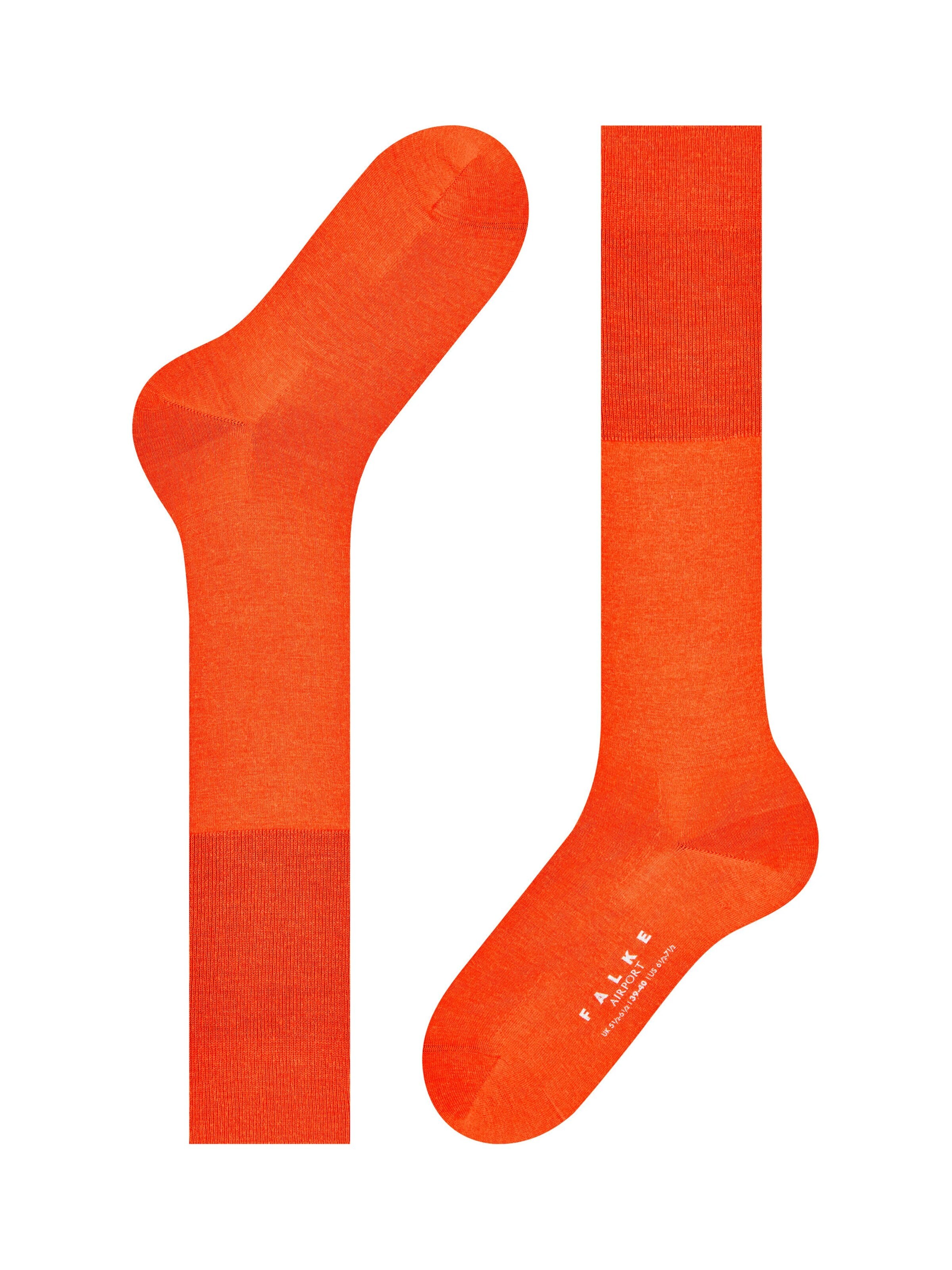 FALKE Knee High Socks 'Airport' in Red