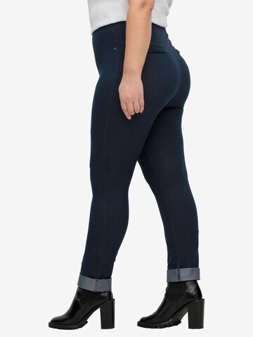 SHEEGO Slimfit Leggings in Blau