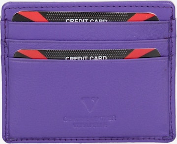 Étui Sergio Valentini en violet : devant