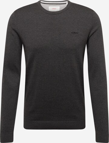 s.Oliver Sweater in Grey: front