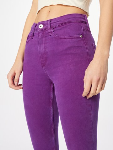 River Island Skinny Jeans 'DYLAN' in Purple