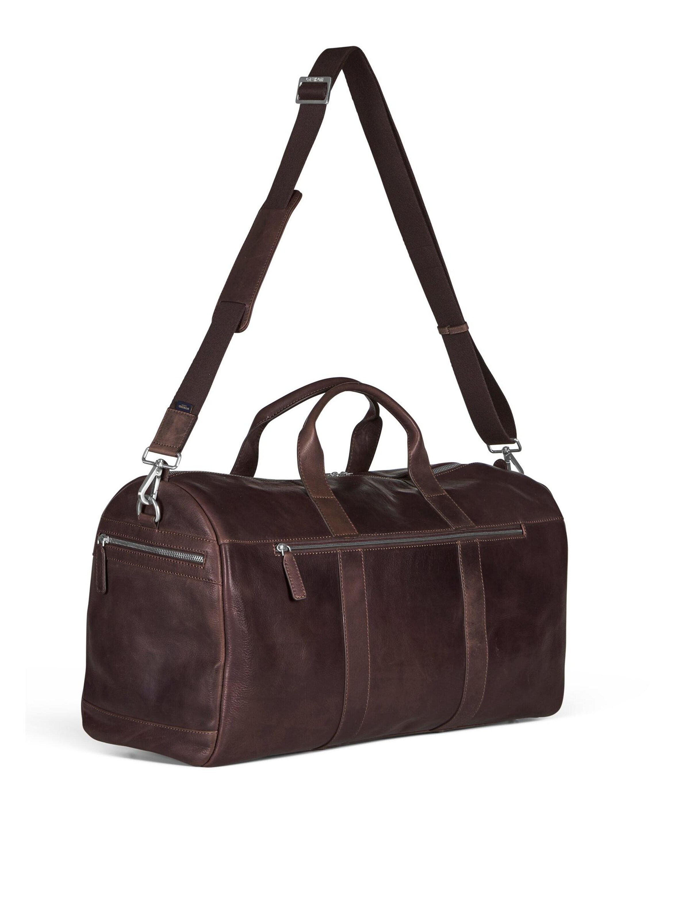 Howard London Weekender 'Weekend Bag Connor Dk Brown'‌‌‌‌‌‌‌‌ in Braun