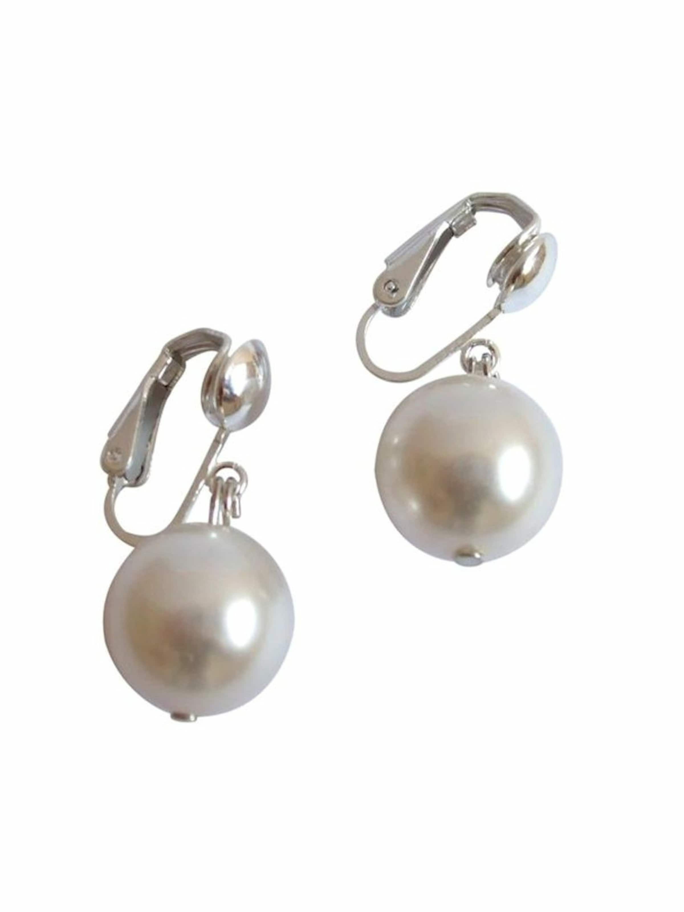 Gemshine Ohrringe in Weiß