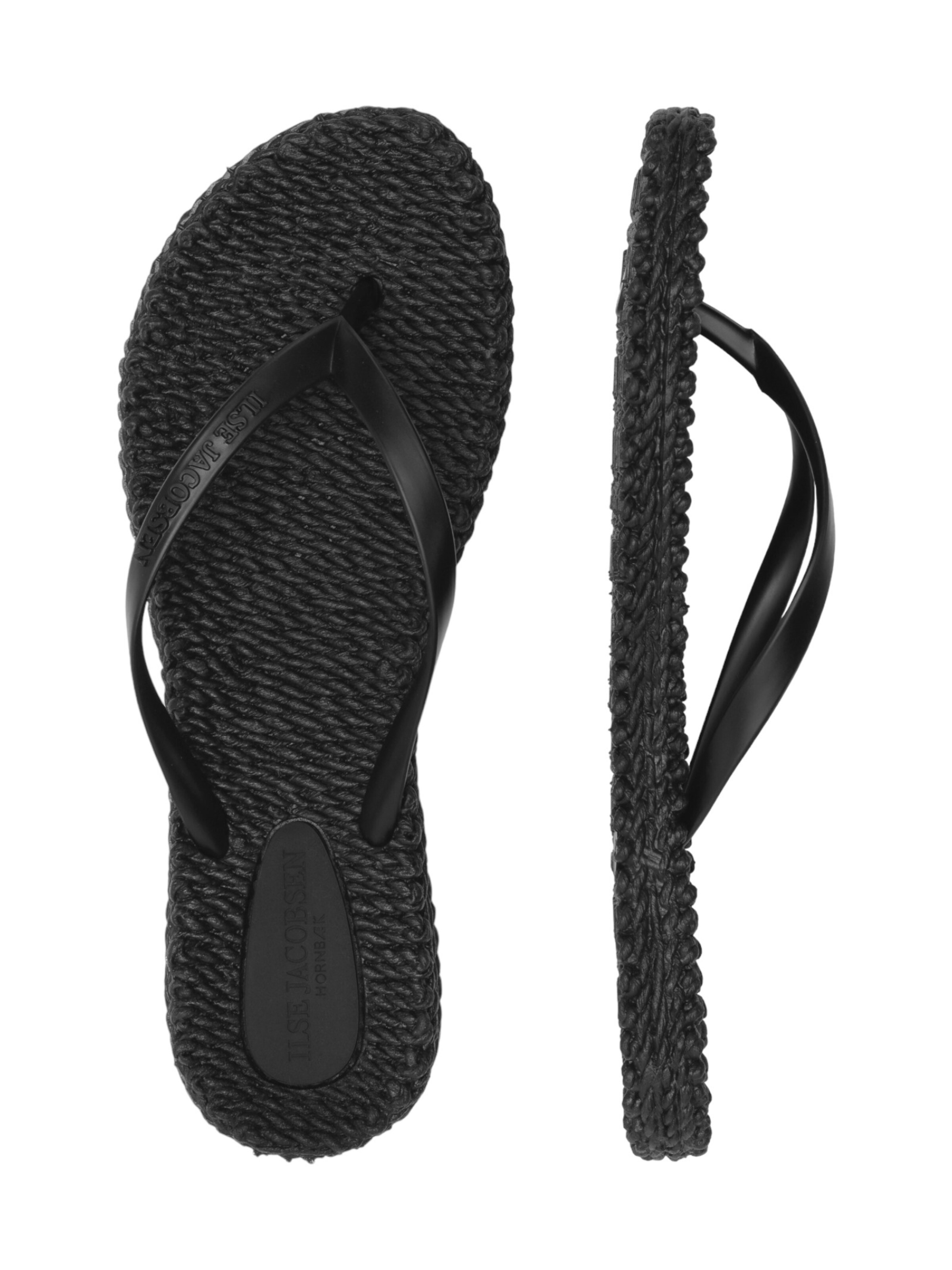 ILSE JACOBSEN Klipklappere 'CHEERFUL02' i sort