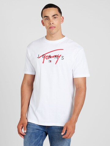 Tommy Jeans T-Shirt in Weiß: Vorderseite