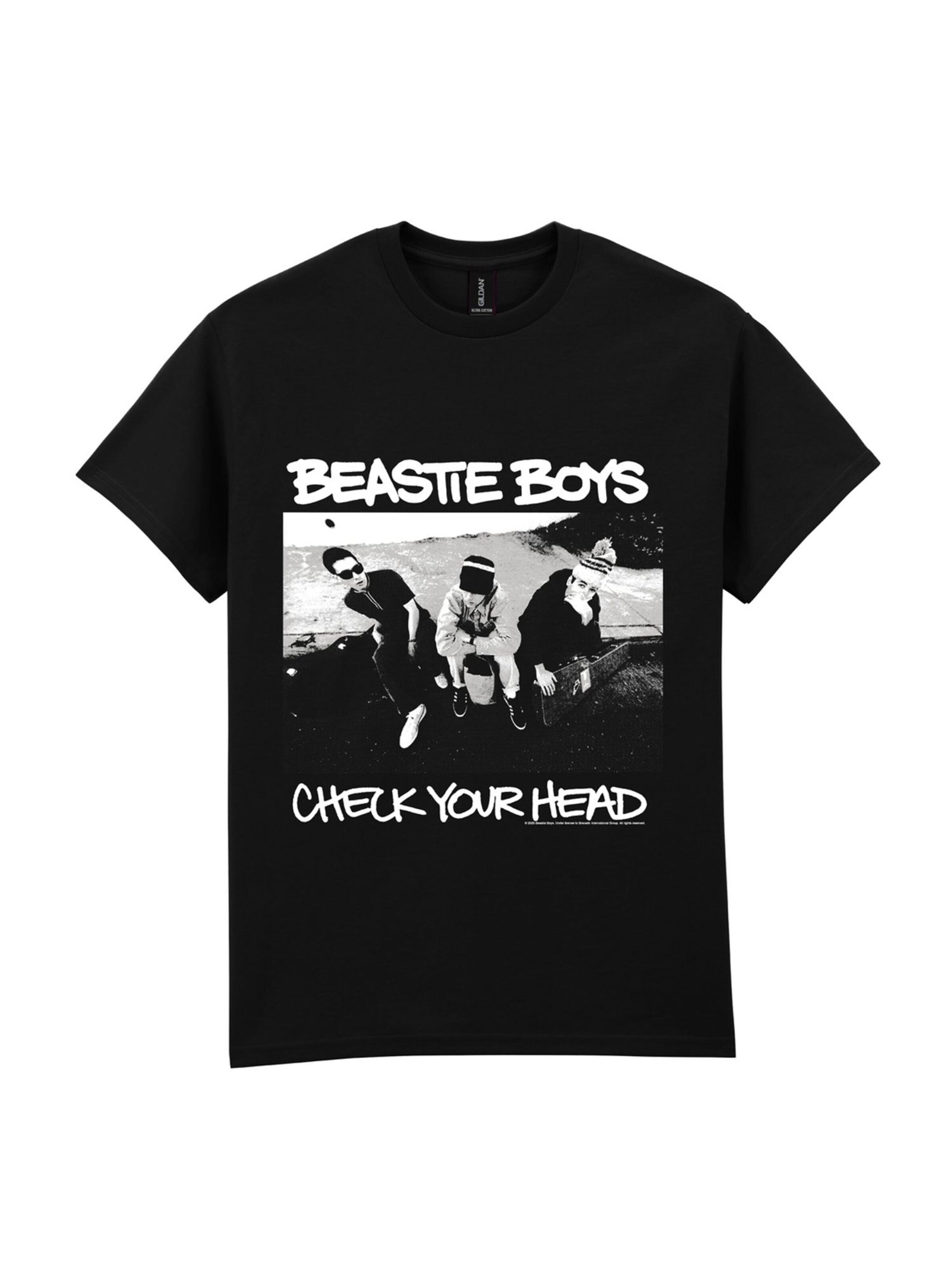 Rockshirts Shirt 'Beastie Boys Check your Head' in Black: front