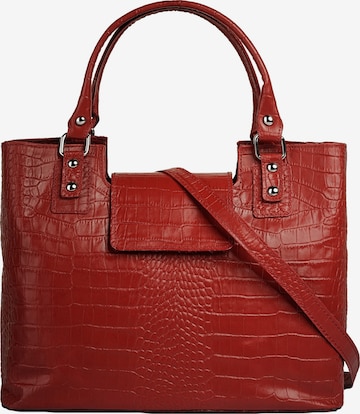 Sacs à main Cluty en rouge : devant