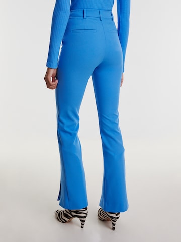 EDITED Flared Trousers 'Savannah' in Blue