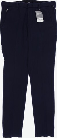 BOSS Black Pants in 31-32 in Blue: front