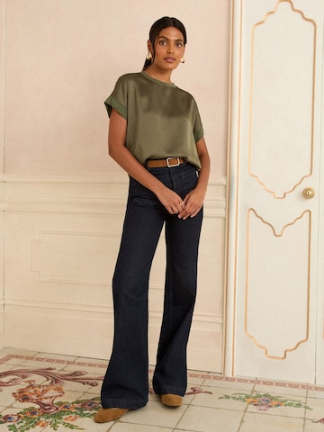 love & roses Bluse in Grün