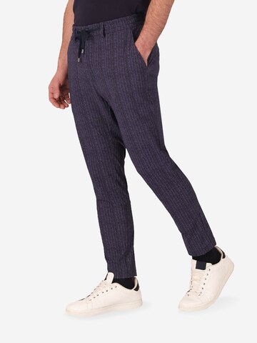 Distretto12 Regular Broek 'Albury' in Blauw