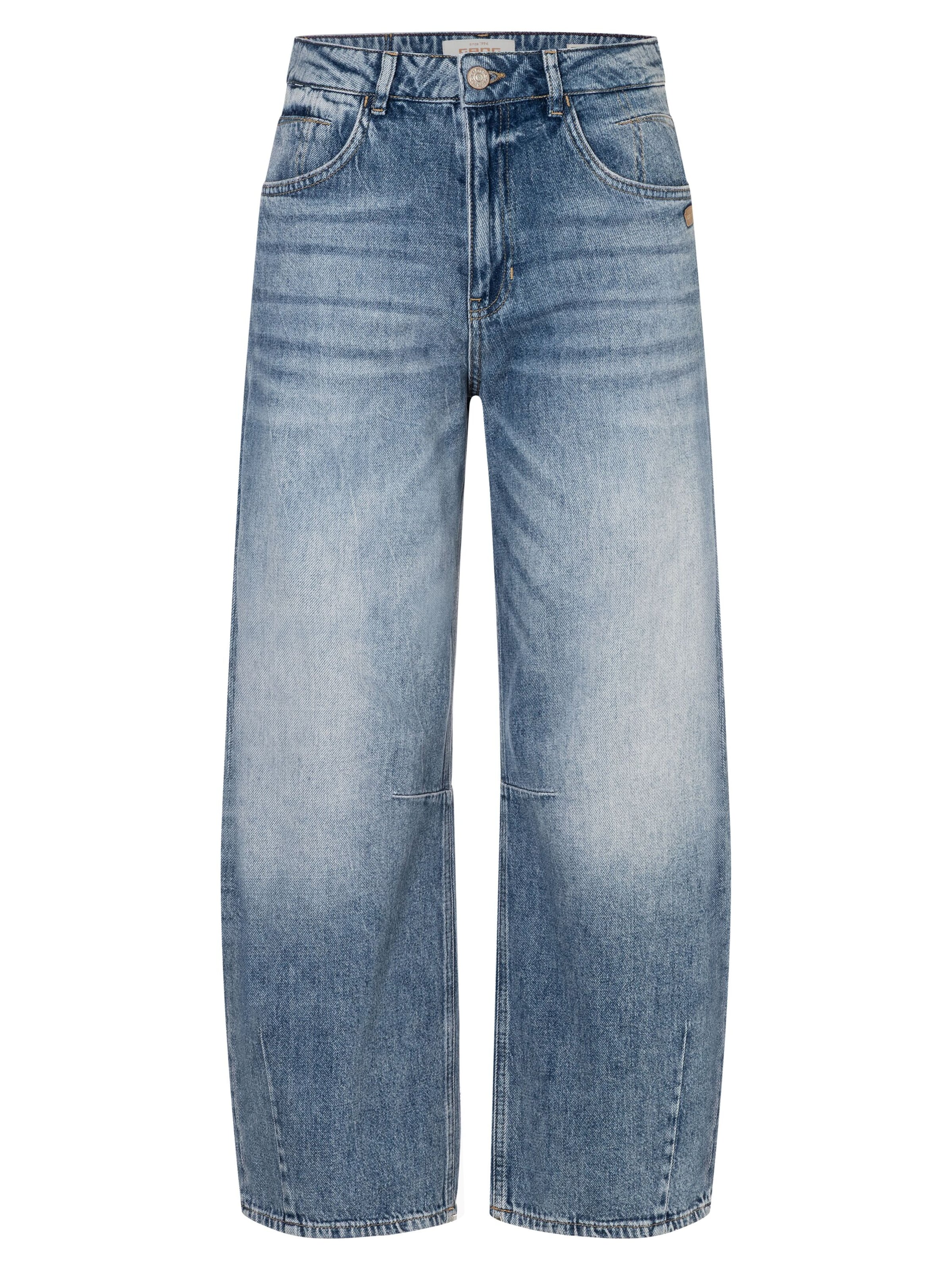 Gang Tapered Jeans '94SARINA' in Blauw: voorkant