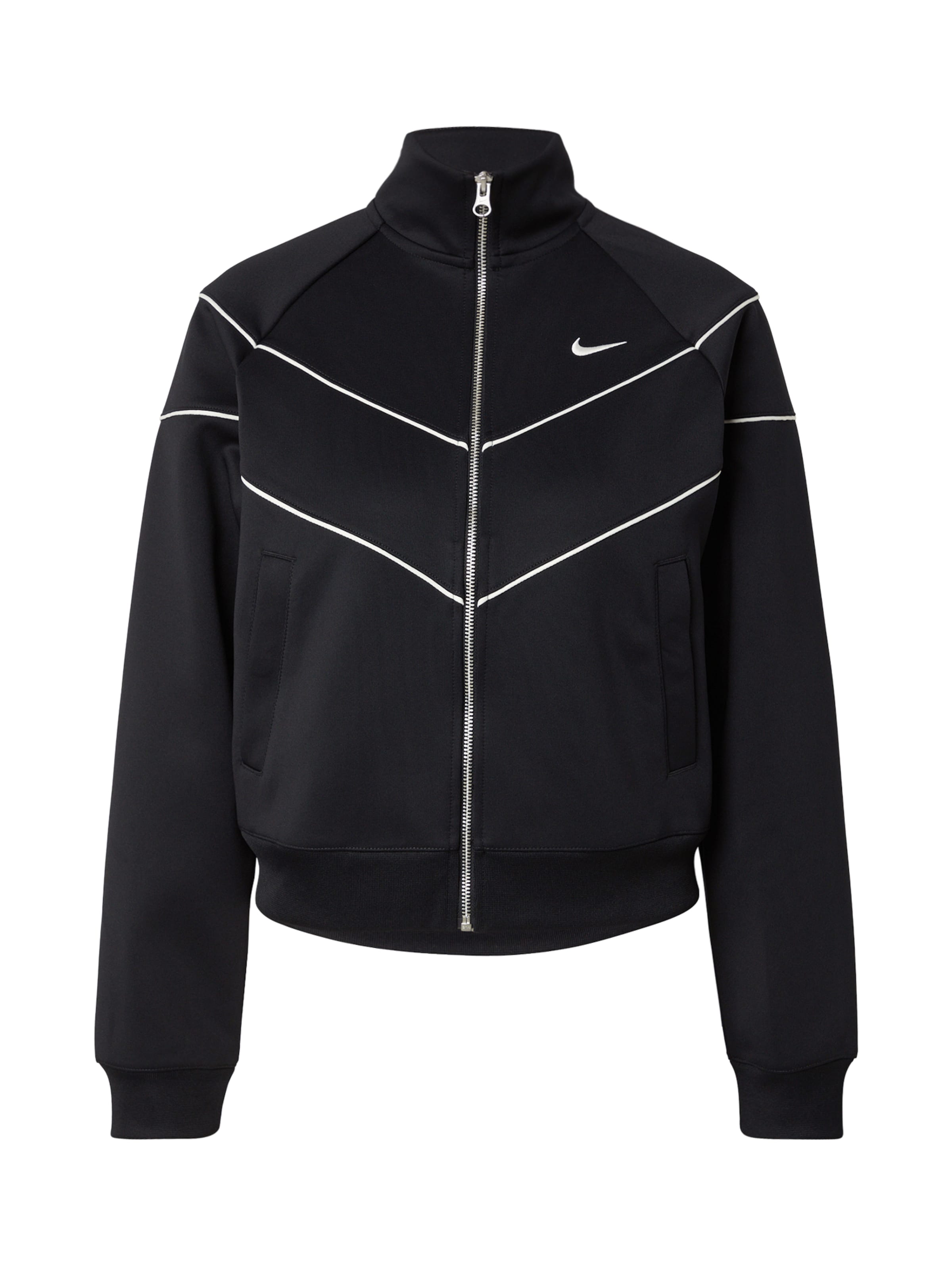 Nike Sportswear Tepláková bunda - Čierna: predná strana