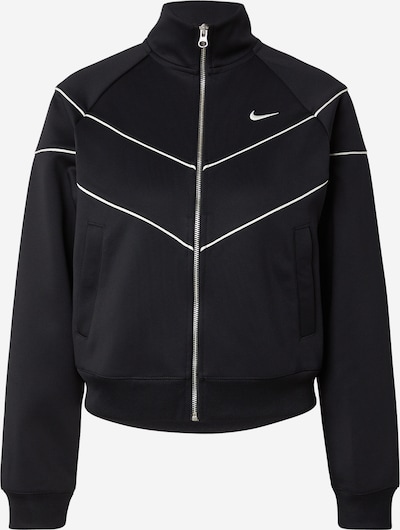 Nike Sportswear Gornji dio trenirke u crna / bijela, Pregled proizvoda