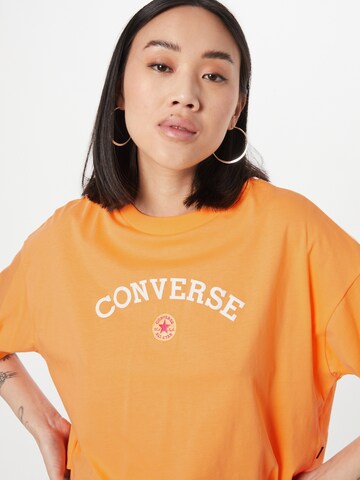 CONVERSE - Camiseta en naranja