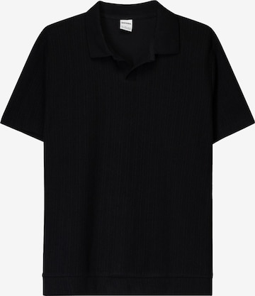 Bershka Shirt in Zwart: voorkant
