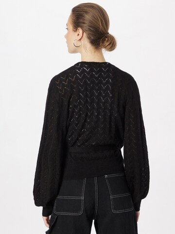 rosemunde Knit Cardigan in Black