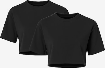C&City T-Shirt in Schwarz: Vorderseite