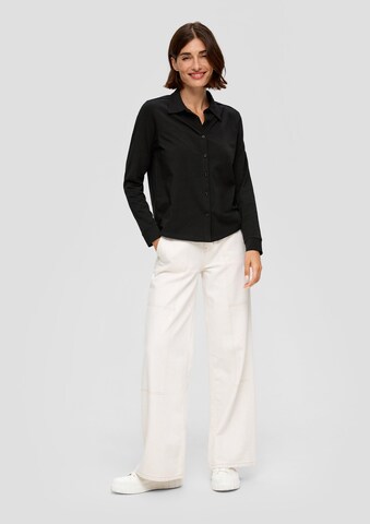 s.Oliver Blouse in Black
