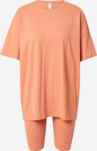 ONLY Sweatsuit 'VAYA' in Orange: front