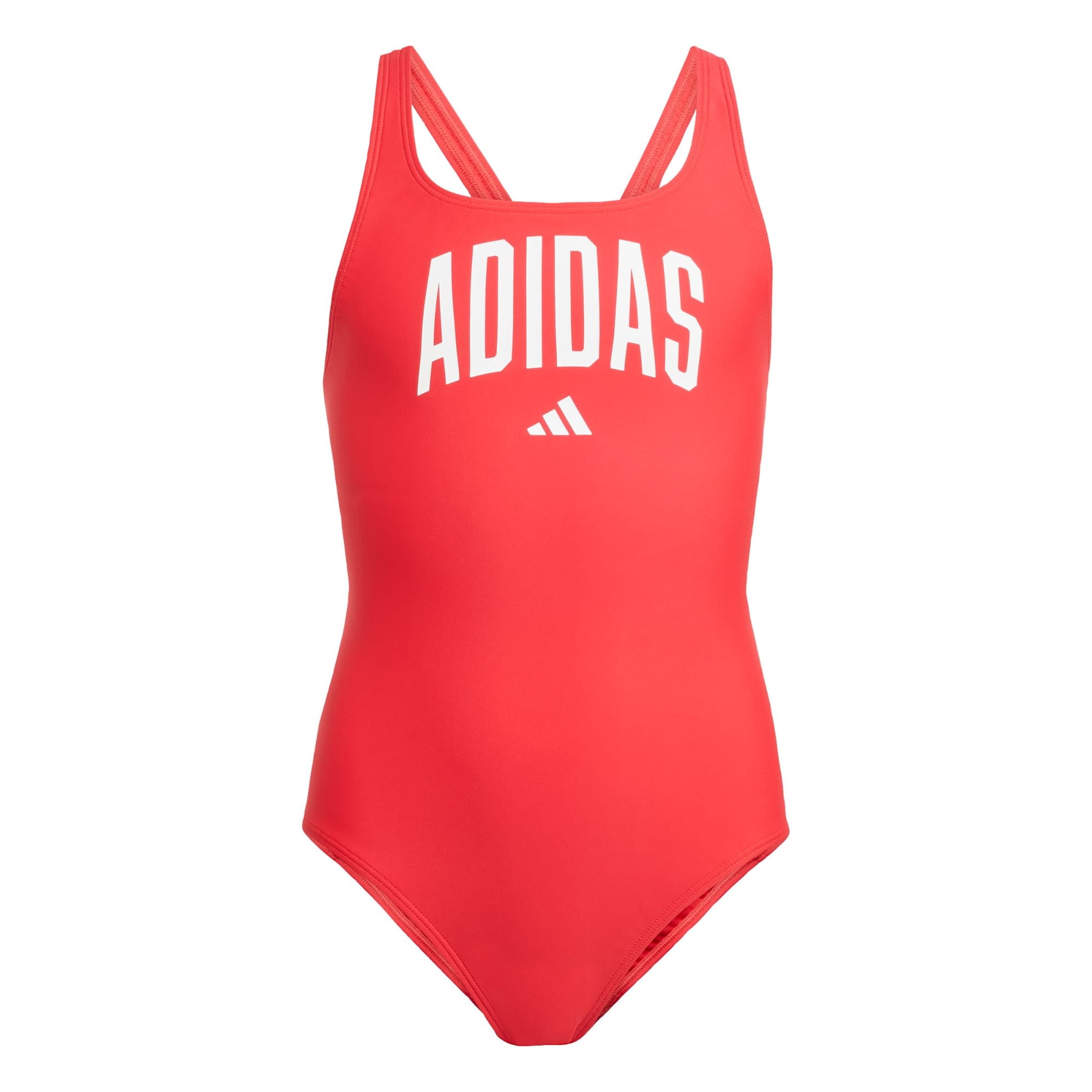 ADIDAS SPORTSWEAR Спортна плажна мода 'Collegiate' в червено: отпред