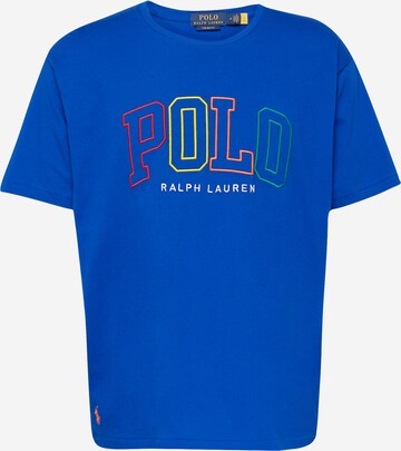 T-Shirt Polo Ralph Lauren en bleu : devant