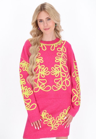 IZIA - Pullover em rosa: frente