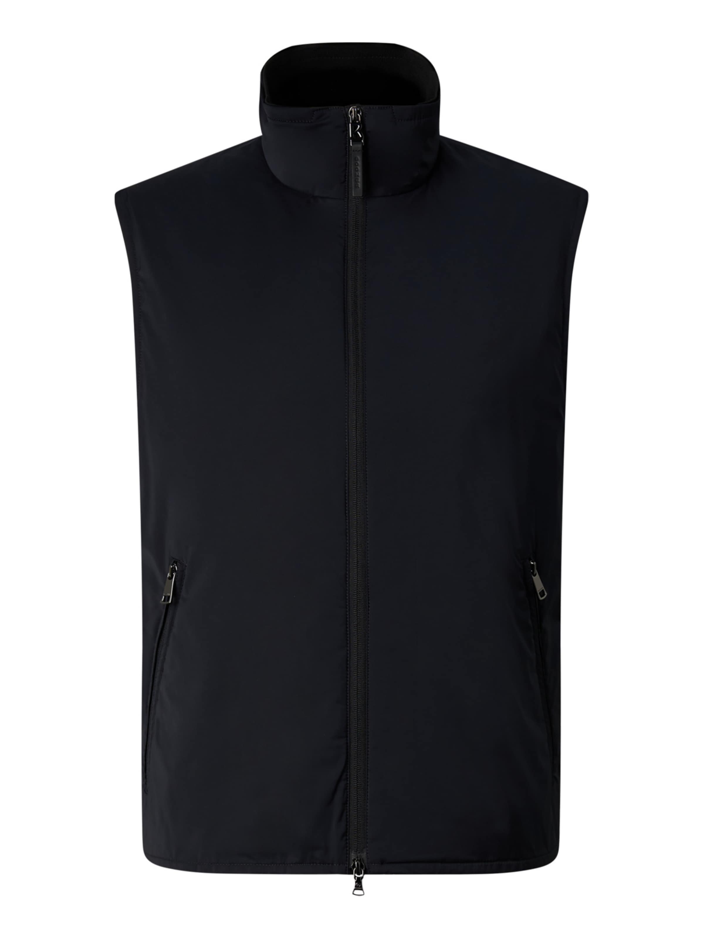 BOGNER Weste 'Jonny' in Schwarz: Vorderseite