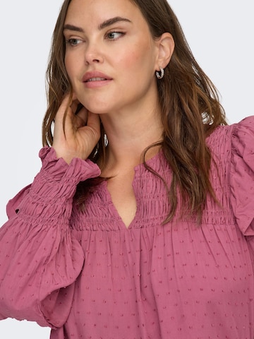 Chemisier 'CARLIDA' ONLY Carmakoma en rose