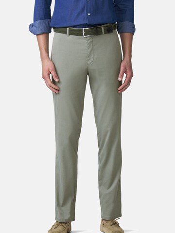 Regular Pantalon chino 'Roma 1-5080' MEYER en vert : devant