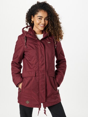 Ragwear Damen - Jacken & Mäntel 'TUNNED' in Rot: Vorderseite
