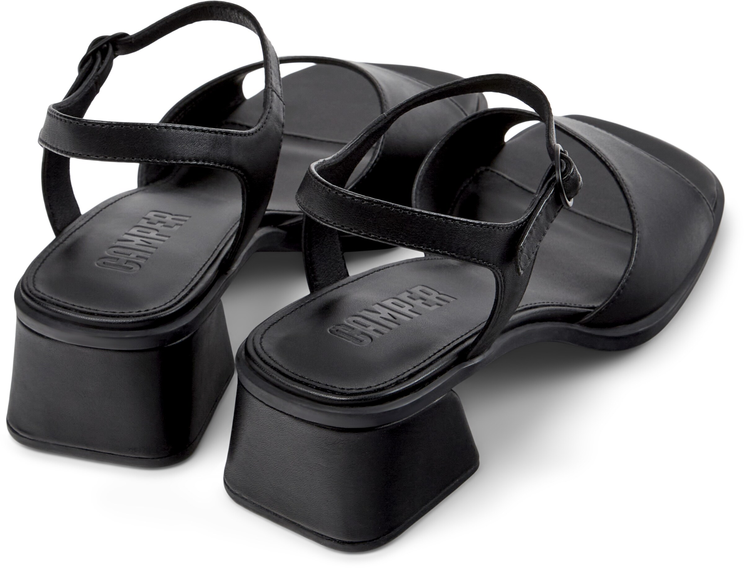 Sandales à lanières 'Kora' CAMPER en noir