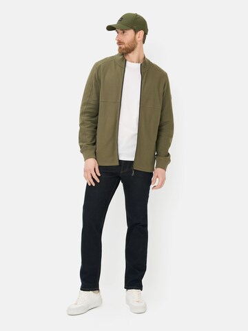 CAMEL ACTIVE Zip-Up Hoodie in Green