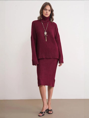Pullover 'Pullover' di MixRay in rosso