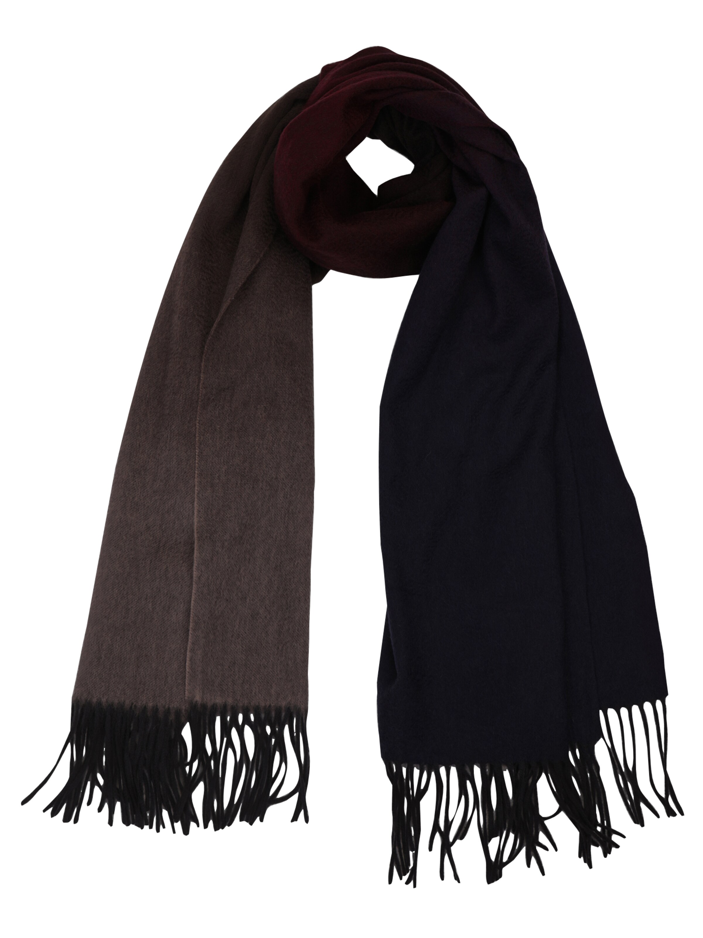CASH-MERE.CH Scarf in Black: front