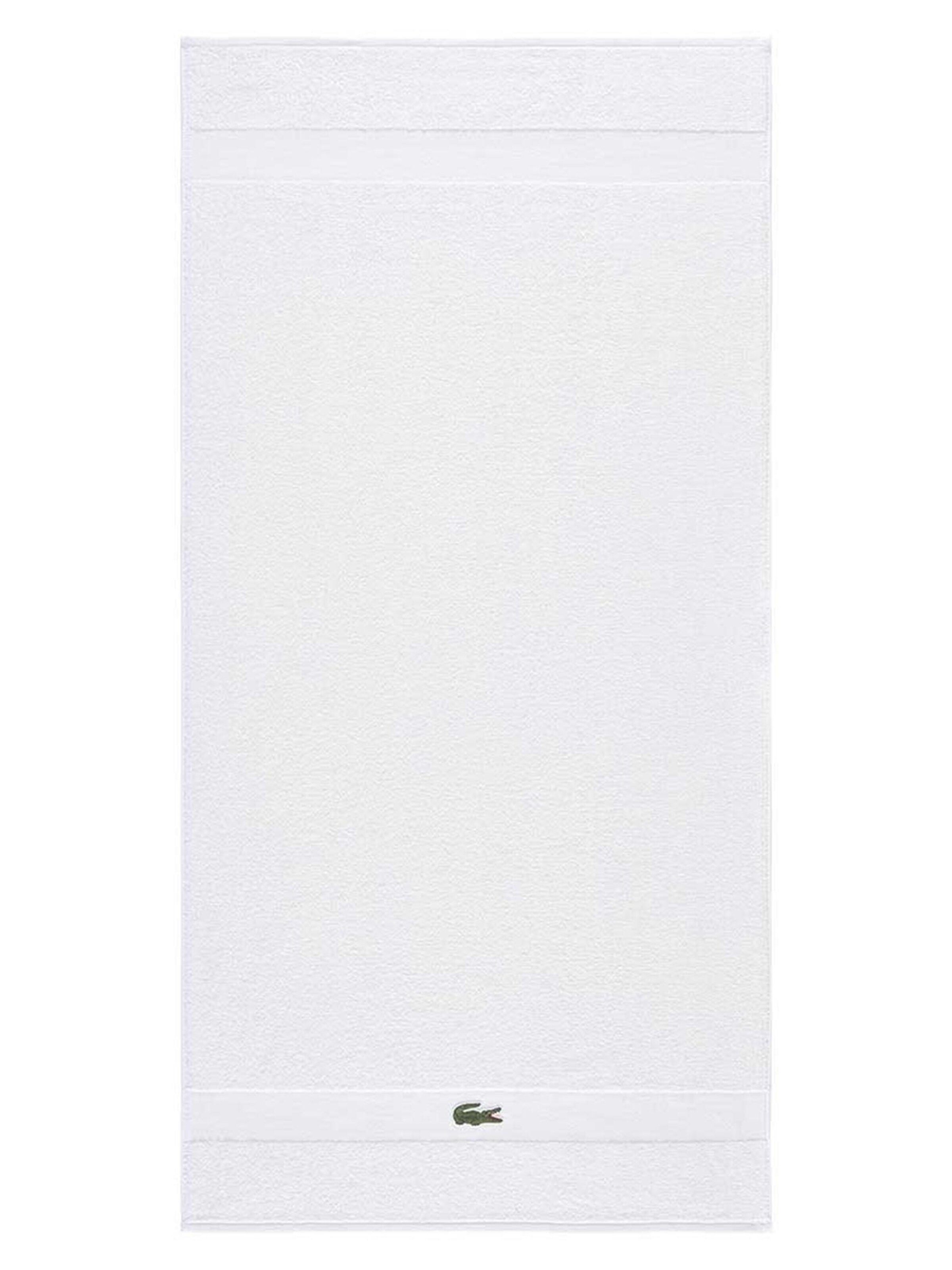 LACOSTE Handtuch 'LCASUAL'‌‌‌ in Weiß: Vorderseite
