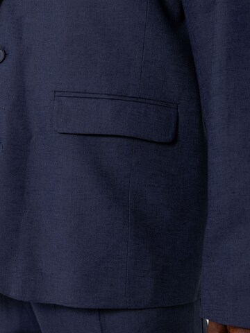 VAMOS CLO Regular fit Blazer 'Black-eyed Susan' in Blue