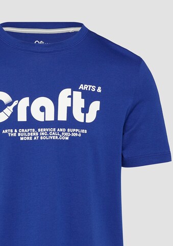T-Shirt s.Oliver en bleu