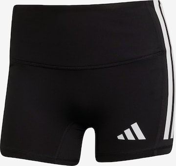 ADIDAS PERFORMANCE Workout Pants '3-Stripes Volleyball' in Black: front