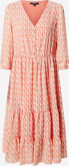 COMMA Shirt Dress in Light beige / Coral / Peach / White, Item view