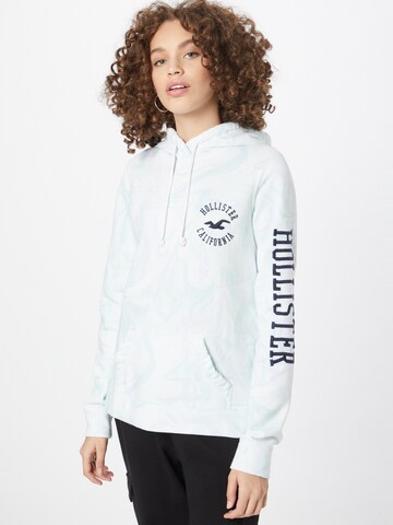 Sweat-shirt HOLLISTER en bleu : devant