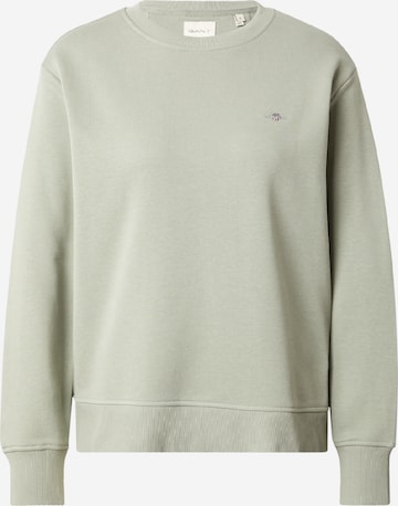 Sweat-shirt GANT en vert : devant