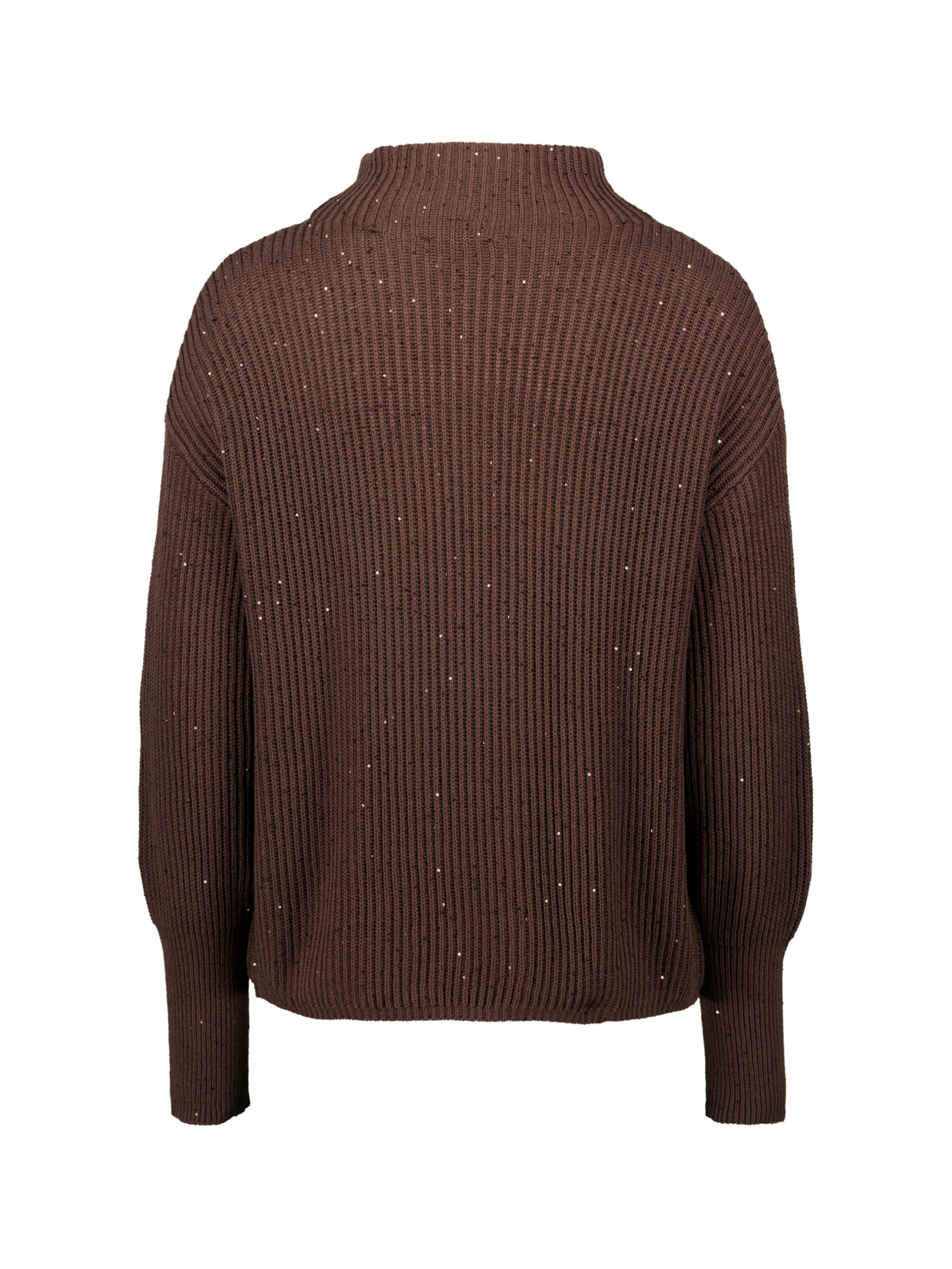 zero Pullover in Braun