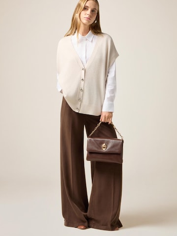 oltre - Ropa ancha Pantalón en marrón